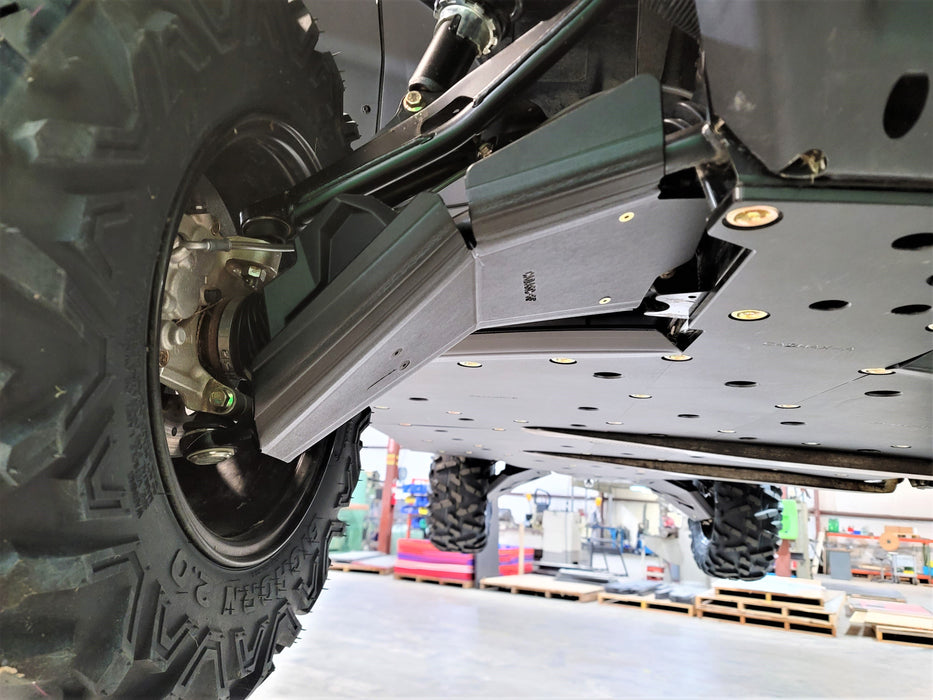 Trail Armor Can Am Defender 6x6 iMpact A-Arm Guards for FACTORY ARCHED A-ARMS