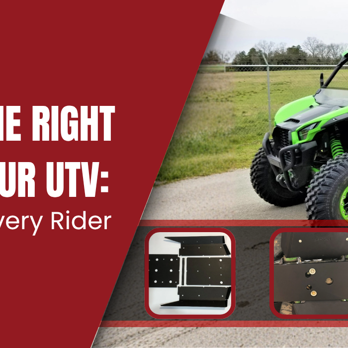 How to Choose the Right Skid Plate for Your UTV: A Practical Guide for Every Rider