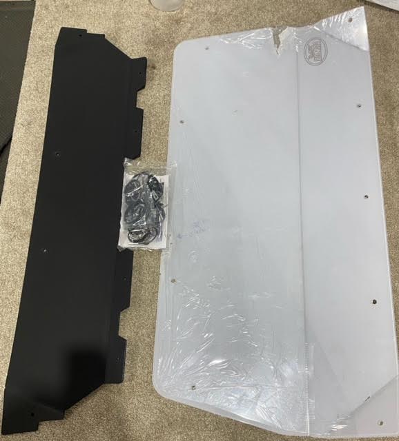 SECOND!!! Trail Armor Polaris RZR 4 800 Rear Window Dust Shield Kit 2010 - 2014