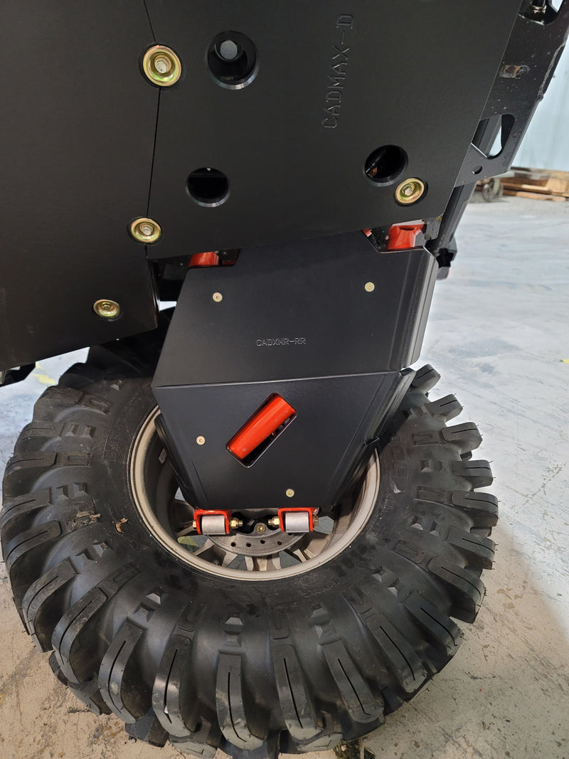 Trail Armor 2022 - 2025 Can Am Defender 6x6 Limited HD10 iMpact A-Arm Guards for FACTORY ARCHED A-ARMS