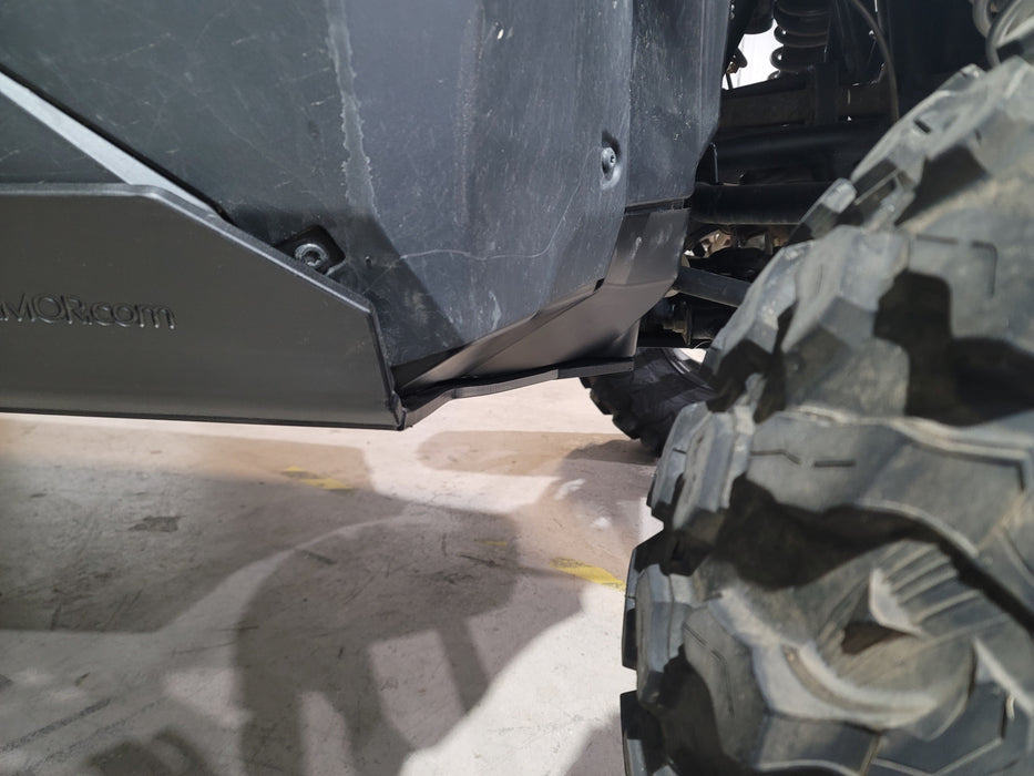 Trail Armor Polaris RZR XP PRO Full Skids with Integrated Sliders or Trimmed for Extreme Kick Out Nerf Sliders 2020 - 2025