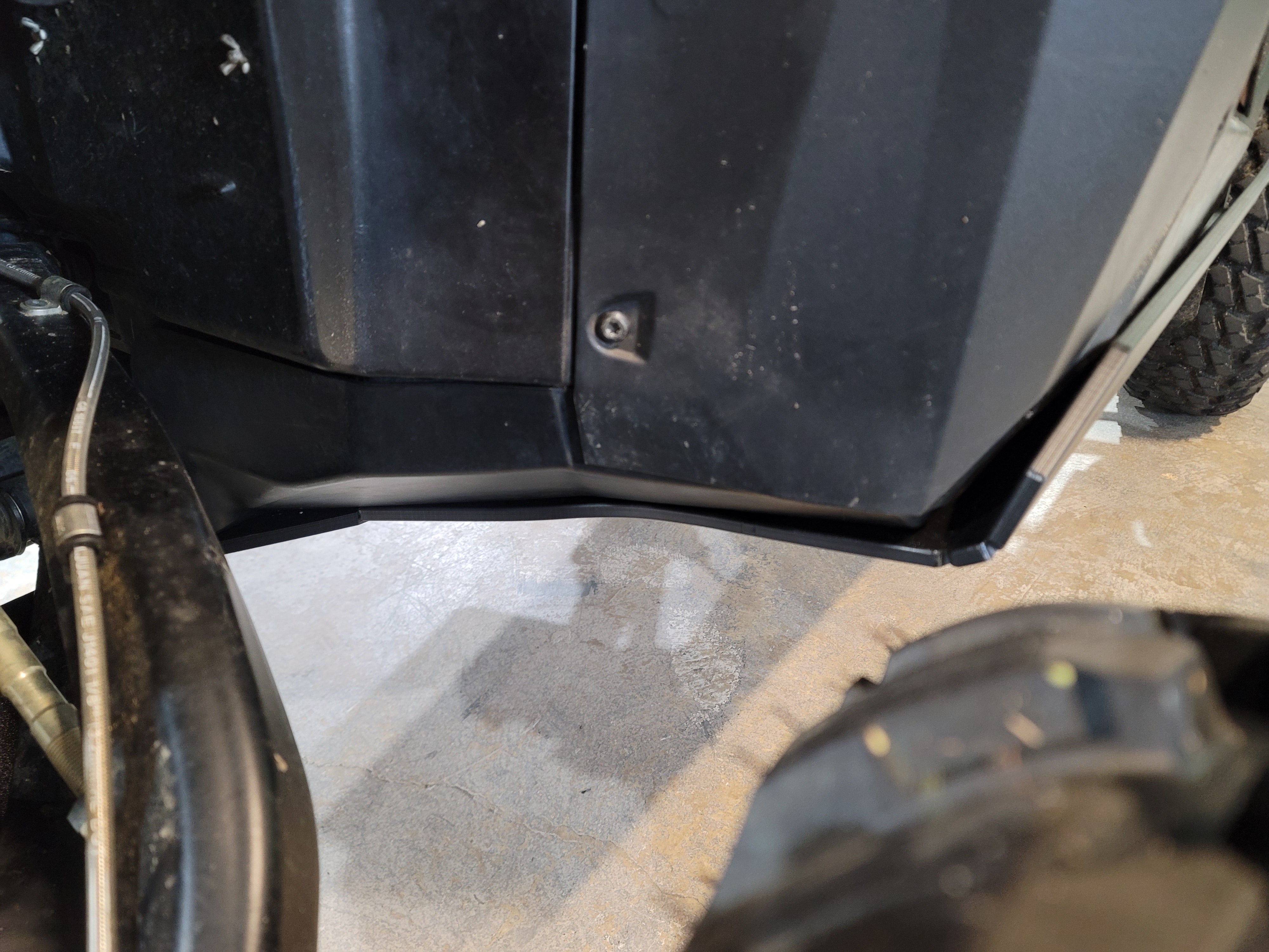 Polaris Turbo R Skid Plates | Trail Armor 1/2