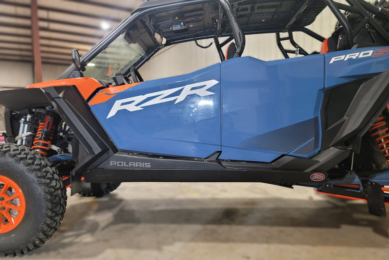 Trail Armor  2022 - 2024 Polaris Turbo R 4 (Includes Sport, Premium, Ultimate Editions), 2025 - 2026  Pro S 4 Sport and Ultimate, 2025 Pro S 4 Premium, 2026 Pro S 4 Ultimate Calavera Full Skids with Sliders
