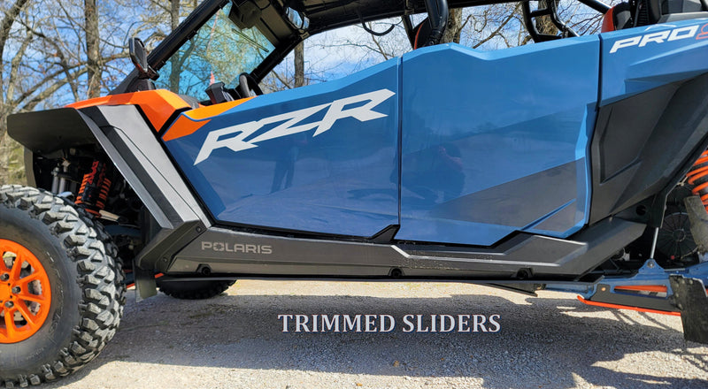 Trail Armor  2022 - 2024 Polaris Turbo R 4 (Includes Sport, Premium, Ultimate Editions), 2025 - 2026  Pro S 4 Sport and Ultimate, 2025 Pro S 4 Premium, 2026 Pro S 4 Ultimate Calavera Full Skids with Sliders