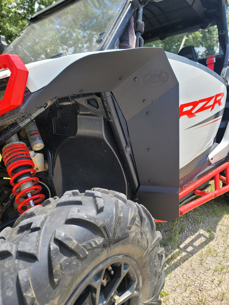 Trail Armor 2024 - 2026 RZR XP 1000 and RZR XP 4 1000 (Sport, Premium, Ultimate) Mud Flap Fender Extensions
