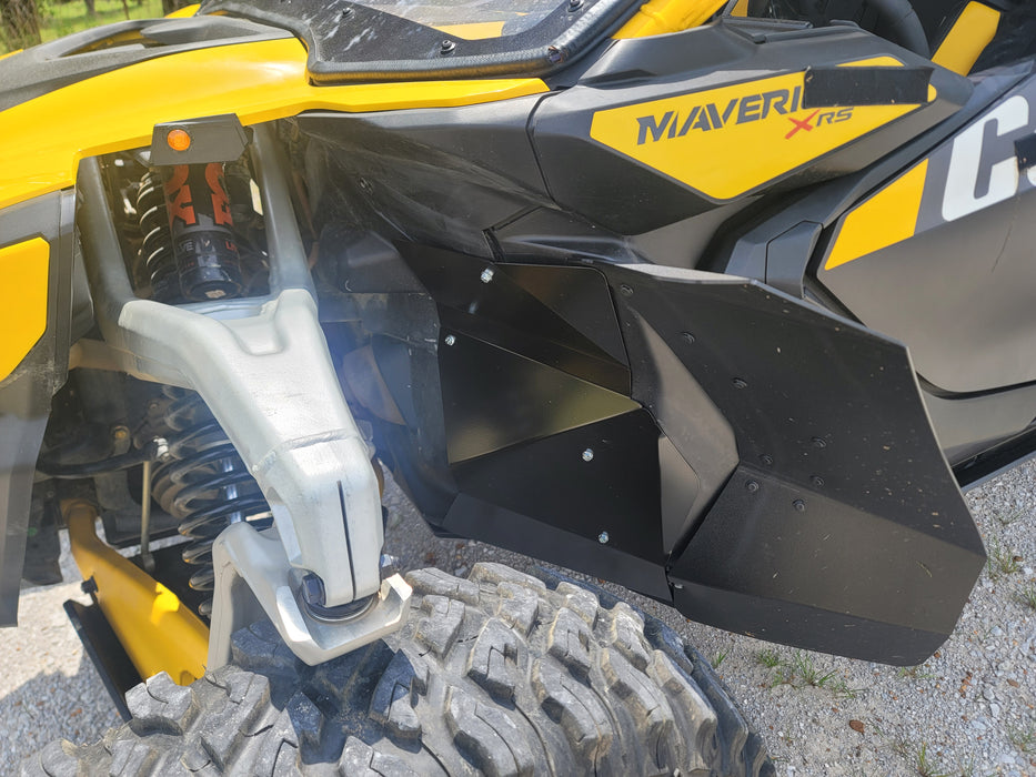 Trail Armor 2024 - 2025 Can Am Maverick R, Maverick R X, Maverick R X RS, and Maverick R X RS w/Smart Shox Powdercoated Metal Inner Fender Liner