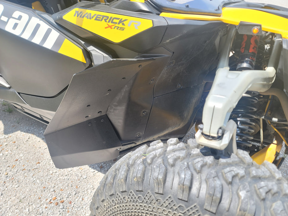Trail Armor 2024 - 2025 Can Am Maverick R, Maverick R X, Maverick R X RS, and Maverick R X RS w/Smart Shox Powdercoated Metal Inner Fender Liner