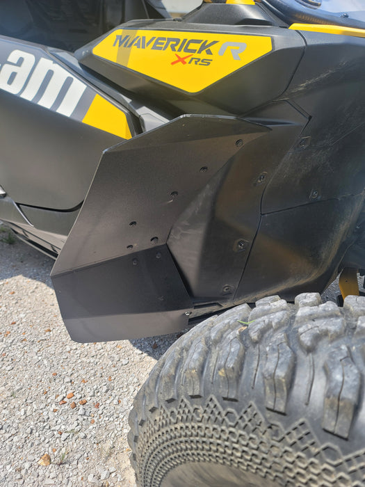 Trail Armor Trail Armor 2024 - 2025 Can Am Maverick R, Maverick R X, Maverick R X RS, and Maverick R X RS w/Smart Shox Mud Flap Fender Extensions