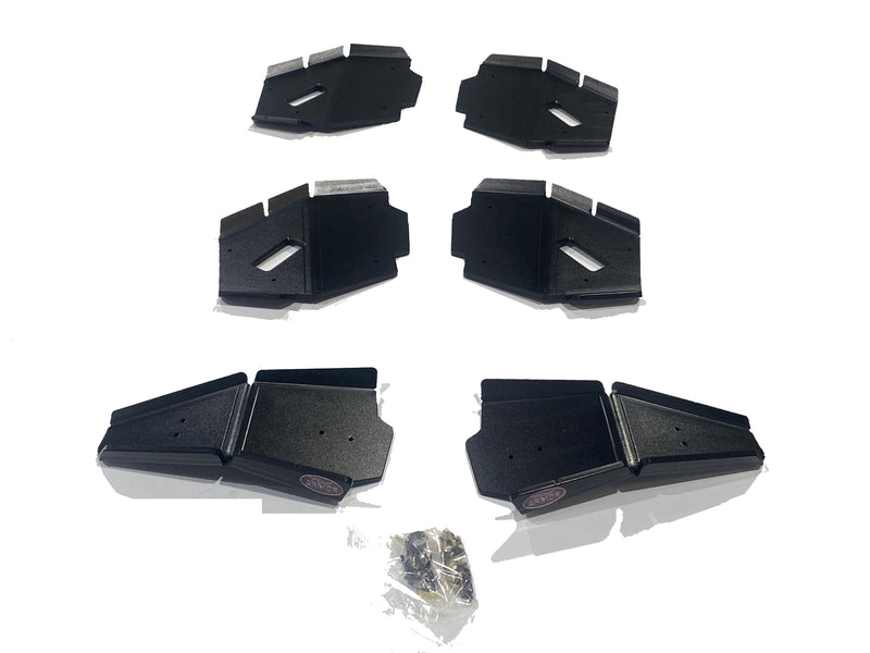 Trail Armor 2022 - 2025 Can Am Defender 6x6 Limited HD10 iMpact A-Arm Guards for FACTORY ARCHED A-ARMS