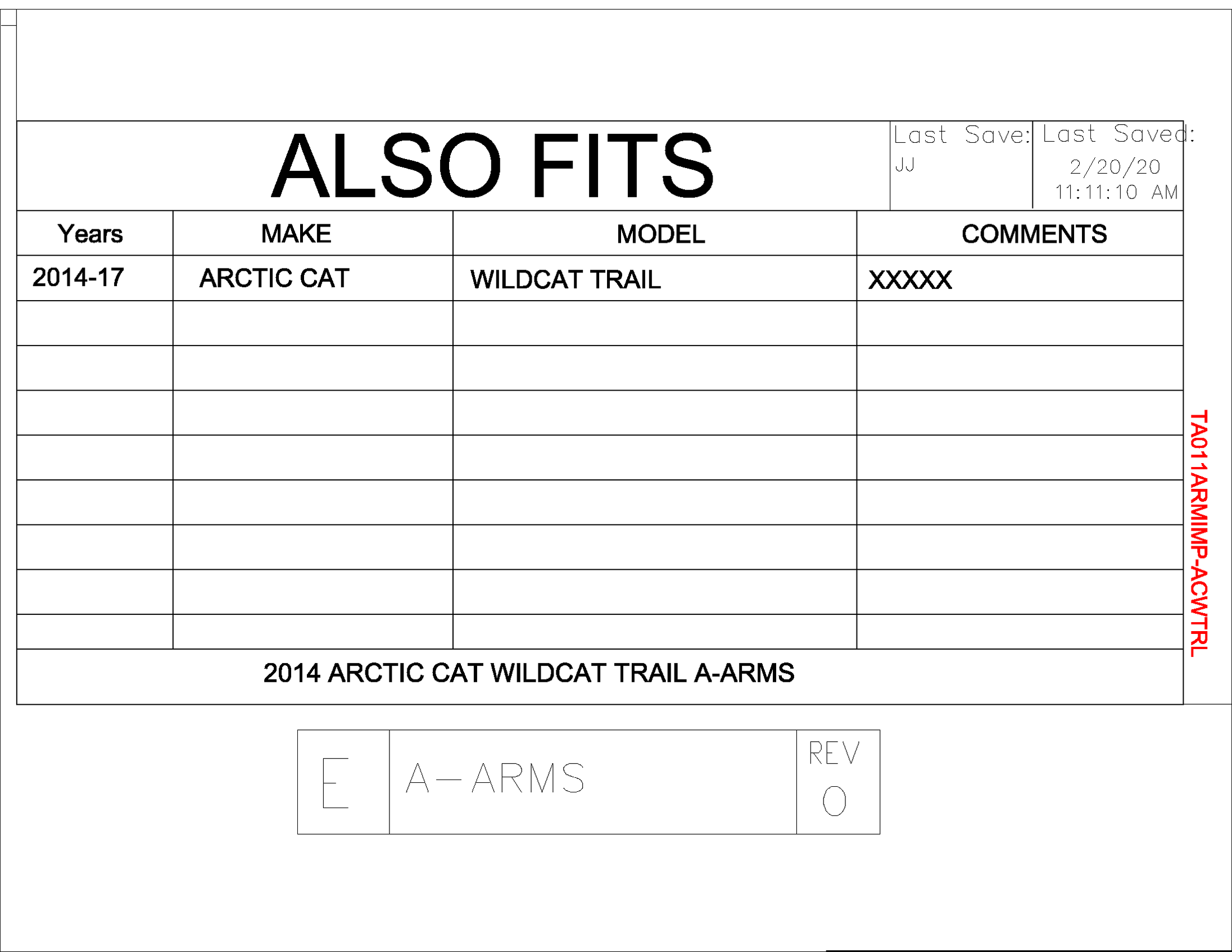 Trail Armor Arctic Cat Wildcat Trail iMpact AArm Guards 2014 2017