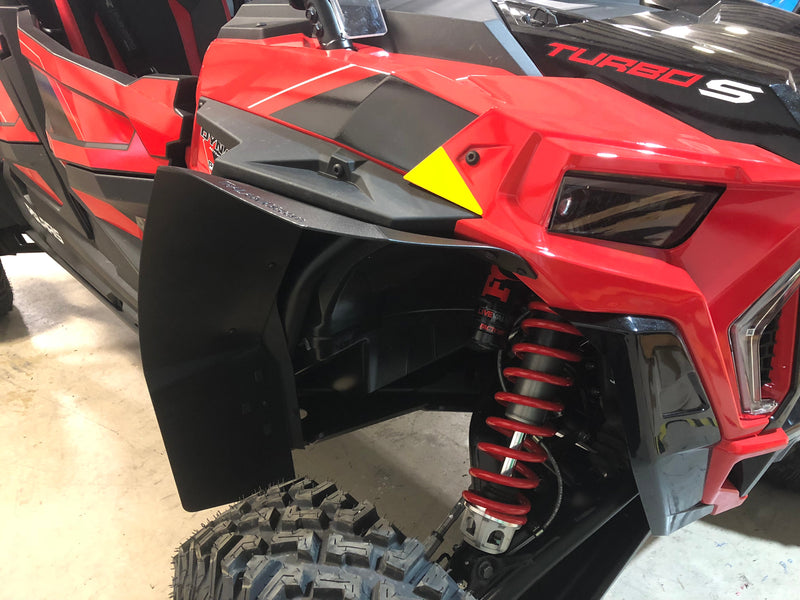 SECOND!!  2019 - 2023 RZR XP 1000, RZR 4 XP 1000, 2019 - 2021 RZR XP Turbo, RZR XP 4 Turbo, RZR XP 4 Turbo S, 2018 - 2021 RZR XP Turbo S Mud Flap Fender Extensions