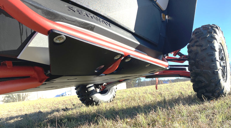 Trail Armor 2023 Segway Villain Full Skids with Cut Out Sliders for OEM Tree Kickers
