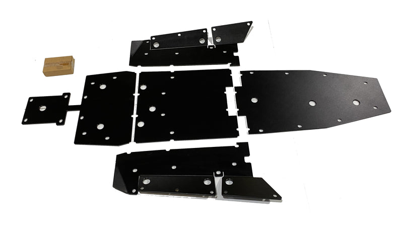 Trail Armor 2023 Segway Villain Full Skids with Cut Out Sliders for OEM Tree Kickers