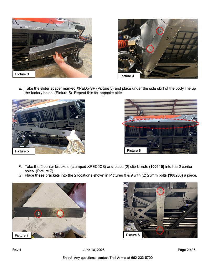 Trail Armor Polaris Xpedition XP 5 and ADV 5 Full Skids 2024 - 2025