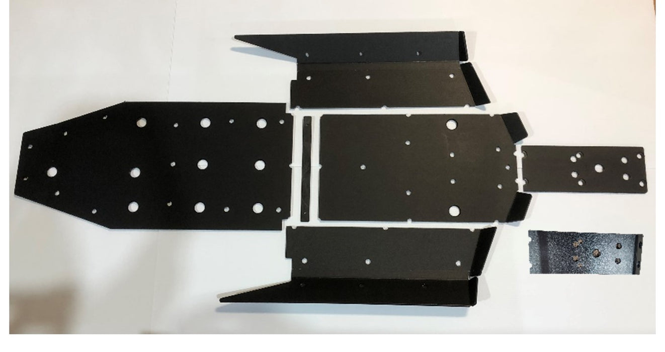 Buy Kawasaki KRX 1000 Full Skid Plates with Slider Nerfs