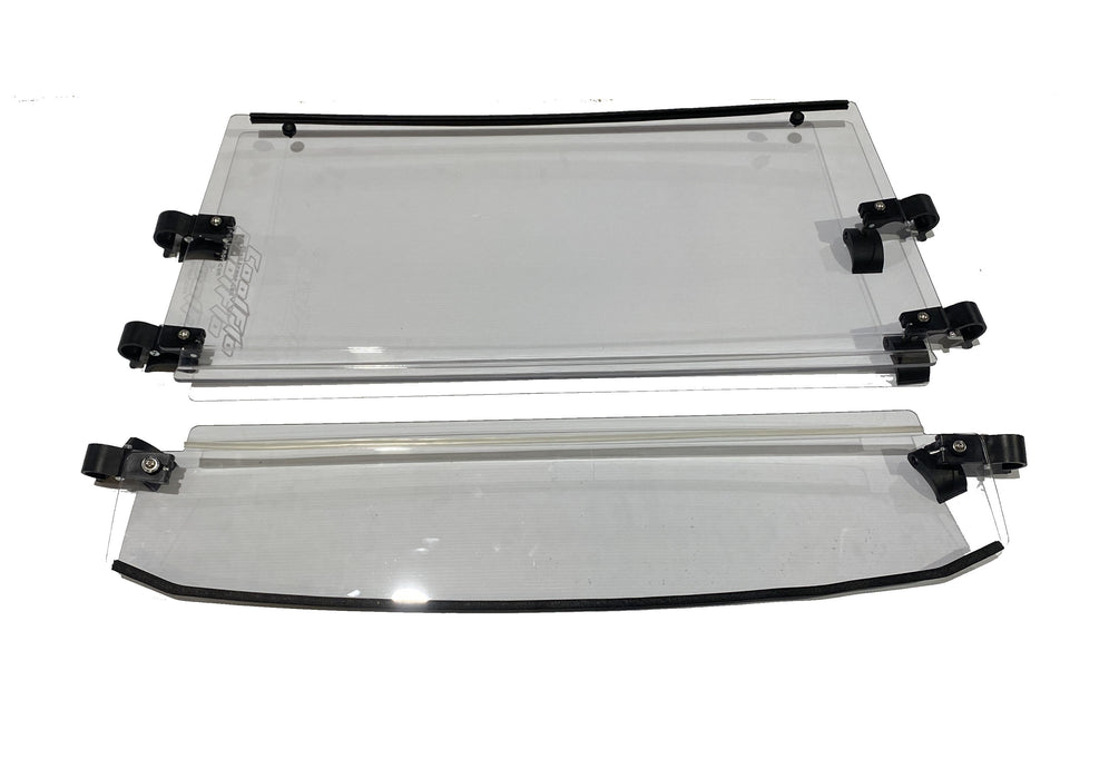 Trail Armor Kawasaki KRX 1000 KRX 4 1000 CoolFlo Windshield upper and lower panels with clamps