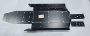 Trail Armor Kawasaki Teryx 4 H2 full skid plates with integrated side skids flat-lay complete set