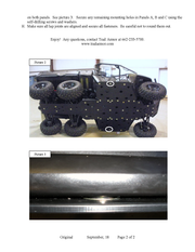 Trail Armor full skid plate fully installed on a Polaris Ranger 800 6x6 UTV