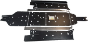 Trail Armor Polaris RZR Pro R 4 full skid plate kit, flat lay view