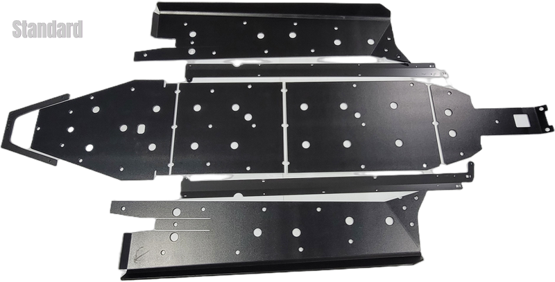 Trail Armor Polaris RZR XP Pro 4 full skid plate with integrated slider, standard