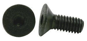 1/4"-20 x 2" Black Oxide Finish Flat Socket Cap Screw