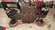 Skid plates installed on 2016 Ranger 570 Full Size Economy with Struts