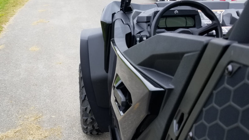 Trail Armor Can Am Commander XT, Commander XT-P and Commander DPS, Commander Max DPS, Commander Max XT, Commander Max XT-P Mud Flap Fender Extensions 2021-2026