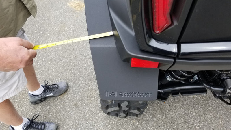 Trail Armor Can Am Commander XT, Commander XT-P and Commander DPS, Commander Max DPS, Commander Max XT, Commander Max XT-P Mud Flap Fender Extensions 2021-2026