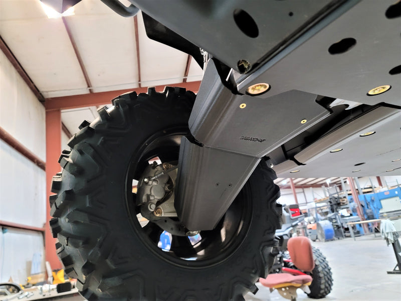 Trail Armor 2020 - 2025 Defender DPS HD10, Defender XT HD10, Defender Max DPS HD10, Defender Max XT HD10, Defender Pro DPS HD 10, Defender Pro XT HD 10 iMpact A-Arm Guards for FACTORY ARCHED A-ARMS