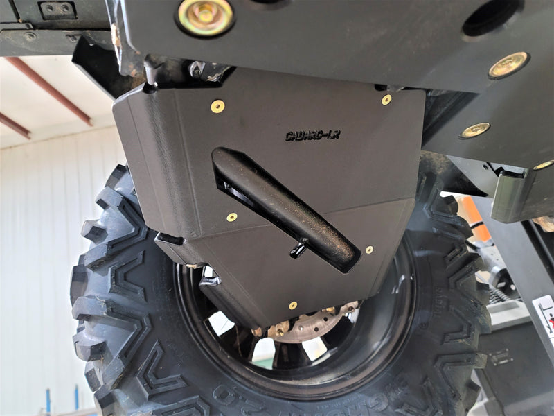 Trail Armor 2020 - 2025 Defender DPS HD10, Defender XT HD10, Defender Max DPS HD10, Defender Max XT HD10, Defender Pro DPS HD 10, Defender Pro XT HD 10 iMpact A-Arm Guards for FACTORY ARCHED A-ARMS