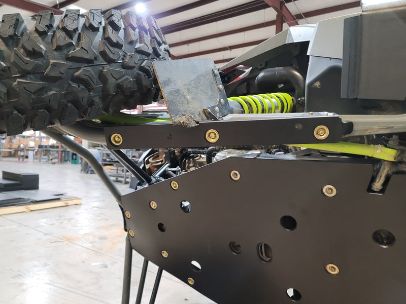 Trail Armor 2022 - 2024 Polaris Turbo R, Turbo R 4 (Includes Sport, Premium, Ultimate), 2025 - 2026 Pro S and Pro S 4 Sport and Ultimate,  2025 Pro S and Pro S 4 Premium, 2026 Pro S 4 Ultimate Calavera Trailing A-Arm Guards