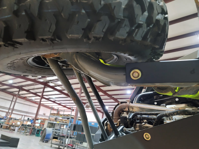 Trail Armor 2022 - 2024 Polaris Turbo R, Turbo R 4 (Includes Sport, Premium, Ultimate), 2025 - 2026 Pro S and Pro S 4 Sport and Ultimate,  2025 Pro S and Pro S 4 Premium, 2026 Pro S 4 Ultimate Calavera Trailing A-Arm Guards