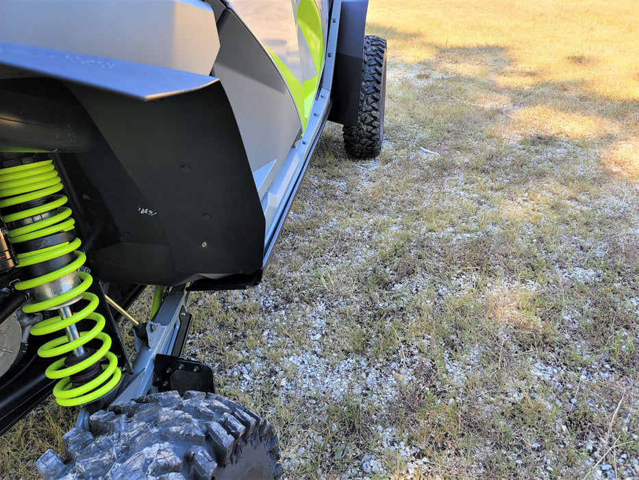Trail Armor Polaris Turbo R 4 Full Skids with Standard or Trimmed Sliders
