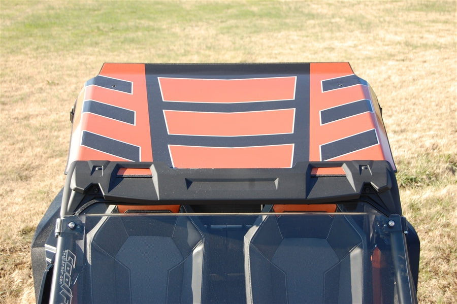Trail Armor graphics for Polaris 2014 RZR XP 1000 Nuclear Sunset Hard Top Roof