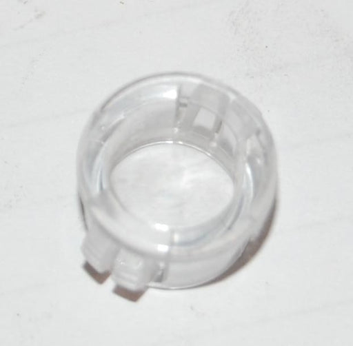 CLEAR PLUG PUSH IN ROUND SEE THROUGH 1/2