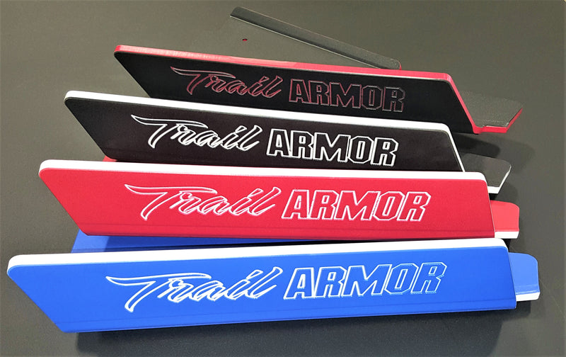 Trail Armor 2014 - 2025 RZR XP 1000, RZR 4 XP 1000 (Sport, Premium, Ultimate, Highlifter as applicable)  2016 - 2021 RZR XP Turbo, 2016 - 2021 RZR 4 XP Turbo EPS and 2018 - 2022 RZR RS1 Trailing Arm Guards set of 2