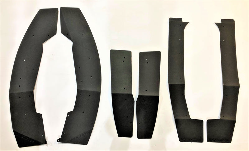 Trail Armor Can Am Commander XT, Commander XT-P and Commander DPS, Commander Max DPS, Commander Max XT, Commander Max XT-P Mud Flap Fender Extensions 2021-2026