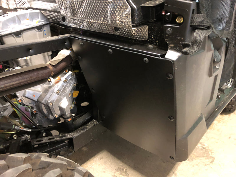 Trail Armor Ranger Midsize 570, Ranger Midsize 570 Crew and Ranger Midsize 500 Underbed Mud Shield with Fender Extensions