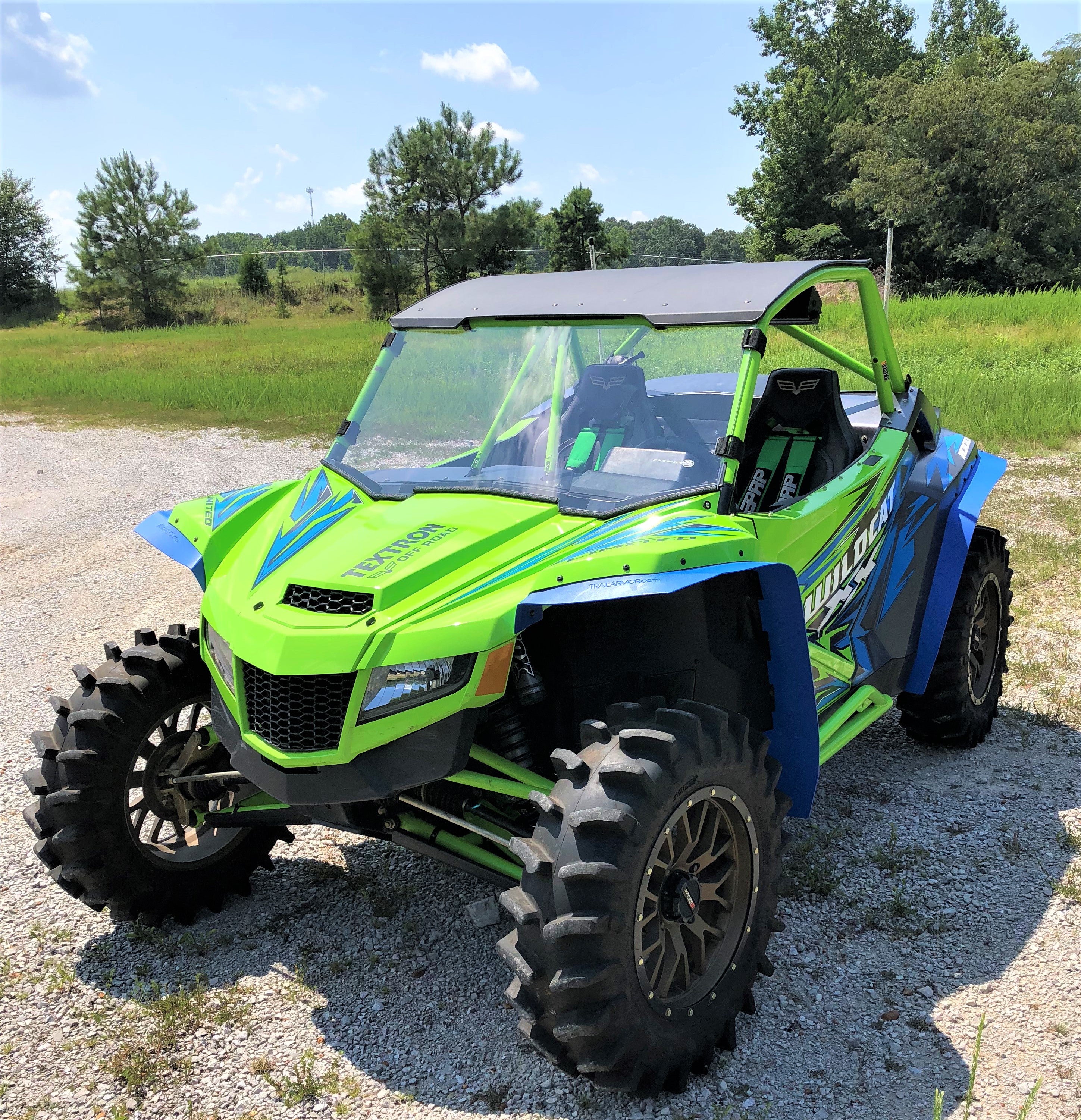 Trail Armor Textron Wildcat XX and Tracker XTR 1000 Mud Flap Fender Ex