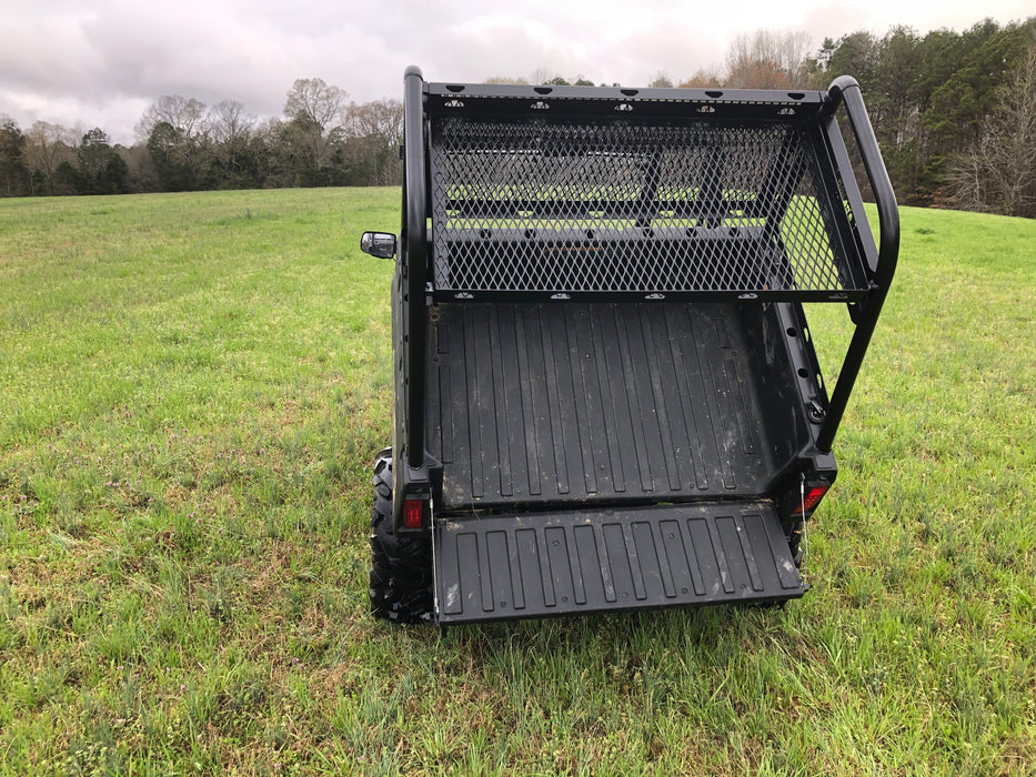 Bush Ranger Rack Sack Trail Armor Large Rear Basket Storage Rack for Polaris Ranger Midsize