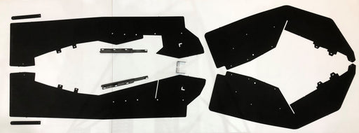 Trail Armor mud flap fender extensions full kit layout for Honda Talon 1000 R X X-4 RS XS XS-4 UTV