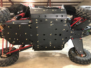 Trail Armor full skid plates installed on Honda Talon 1000 R X XS RS Fox Live Valve complete undercarriage protection