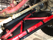 Trail Armor iMpact front A-arm guard steering and suspension detail view on Honda Talon 1000R RS Fox Live Valve 2019-2023