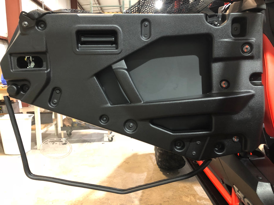Trail Armor lower door insert kit interior door panel view on Honda Talon 1000X-4 Live Valve 4-seat UTV