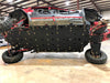 Trail Armor full skid plates front side view complete coverage on Honda Talon 1000X-4 XS-4 R-4 Fox Live Valve 2020-2026