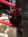 Trail Armor trailing arm guard logo badge and CV boot shield view on Honda Talon 1000X XS X-4 Fox Live Valve