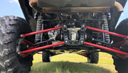 Trail Armor trailing arm guards full undercarriage rear suspension view on Honda Talon 1000X XS X-4 Fox Live Valve