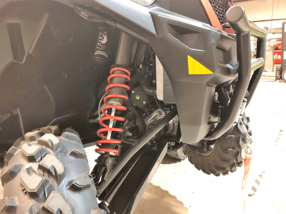 Polaris General 1000 Fox suspension before Trail Armor skid plate install