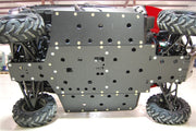 Trail Armor Honda Pioneer 700-4 Full Skid Plate – Front Undercarriage View Showing Complete Underbody Protection