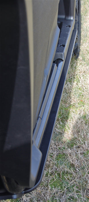 Trail Armor Honda Pioneer 700-4 Side Rocker Skid Plate Installed – Close-Up Outdoor View